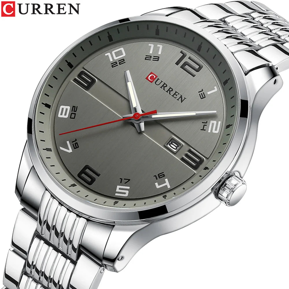 Curren Business Watches Stainless Steel — Swuffy