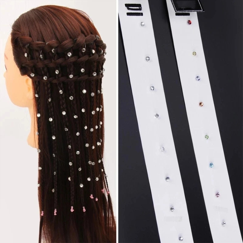 Hair Tassel Clip In Crystal — Swuffy