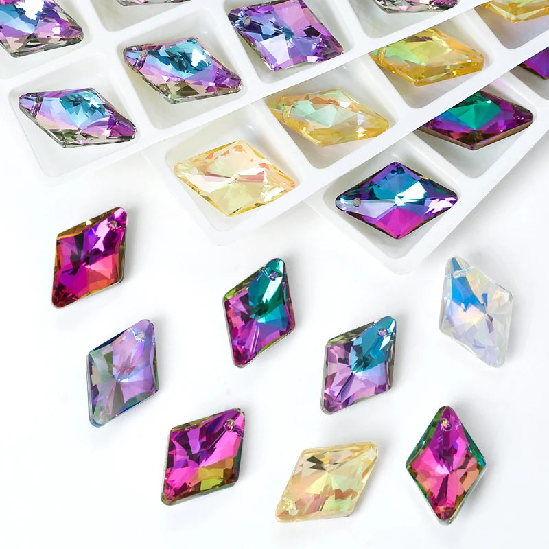 Crystal Rhombus Pendant — Swuffy