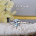 Itsmos Natural Topaz Rings Gemstone — Swuffy