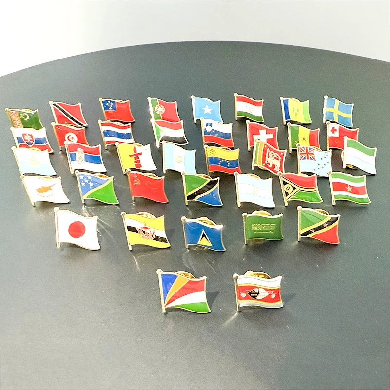 Thailand National Flag Badges Metal — Swuffy