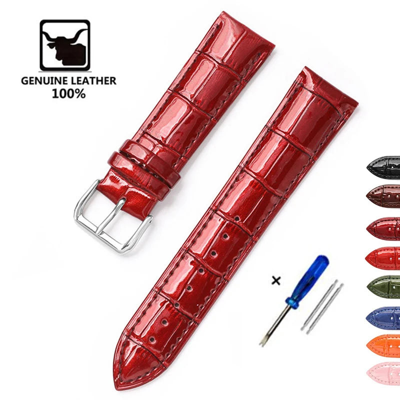 Leather Bracelets Watch Strap Pin — Swuffy
