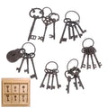 Vintage Cast Iron Key Rings — Swuffy