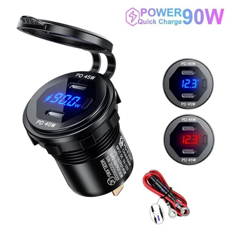 Dual USB Charger Socket Power — Swuffy