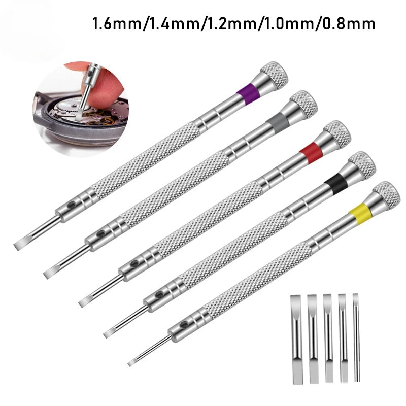 Steel Screwdriver Watch Repairing Watch — Swuffy
