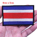 Costa Rica Flag Patches Armband — Swuffy