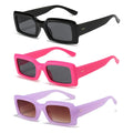 Vintage Square Sunglasses Man Retro — Swuffy