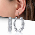 Huitan Simple Versatile Hoop Earrings — Swuffy