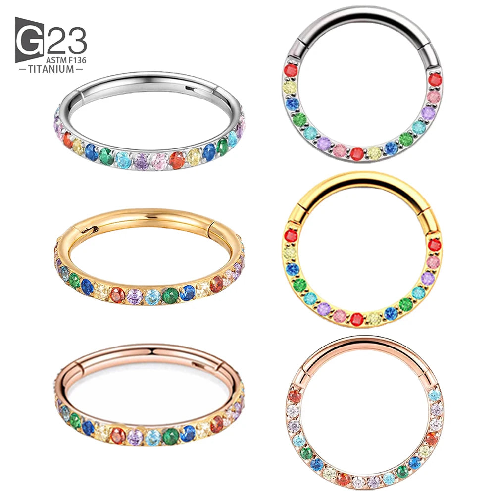 Titanium Nose Ring Small Nasal — Swuffy