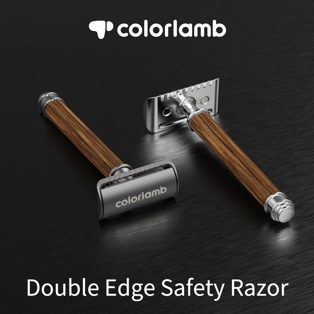 Colorlamb Safety Razor Wooden Handle — Swuffy