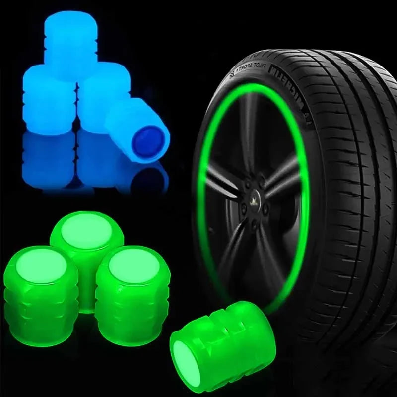 Luminous Tire Valve Cap Wheel — Swuffy
