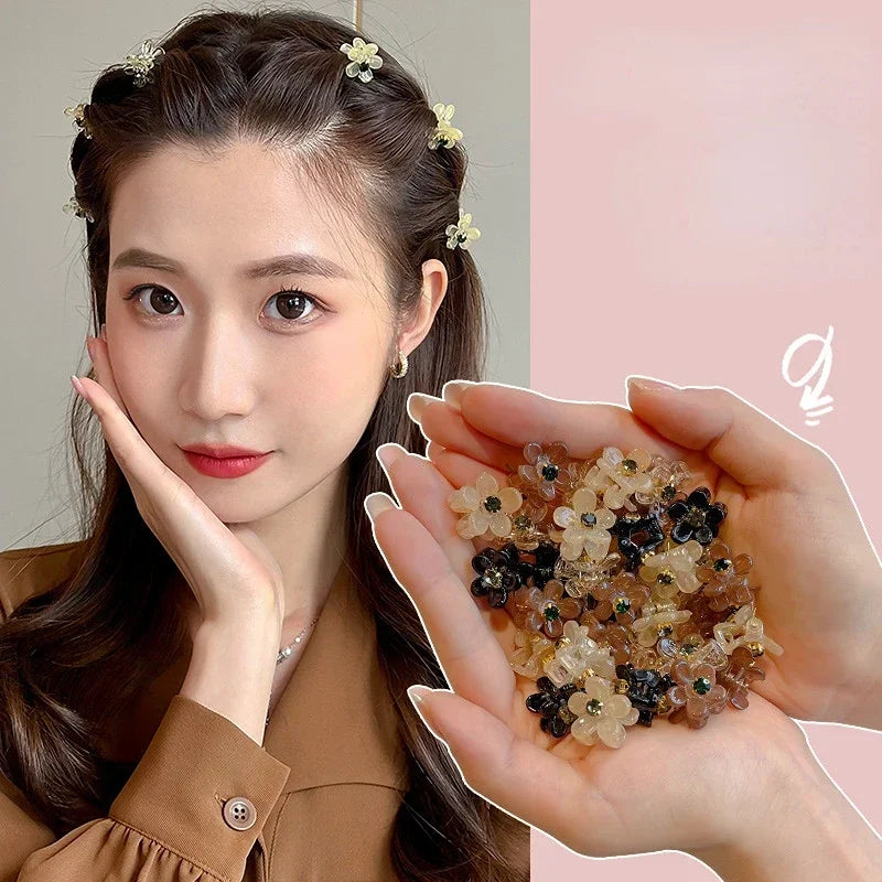 Korean Floral Hair Claw Kawaii — Swuffy
