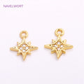 Gold Plated North Star Pendants — Swuffy
