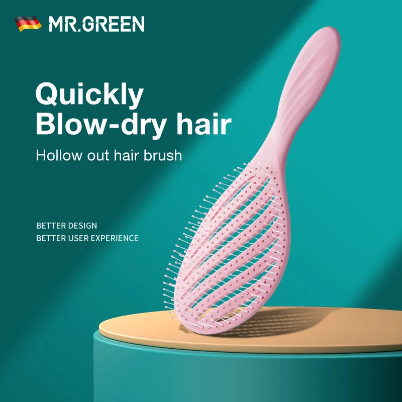 Mr Green Hollow Out Hair — Swuffy