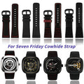 First Layer Cowhide Watchband Seven — Swuffy