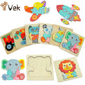 Puzzle Montessori Wooden Toys Cartoon — Swuffy