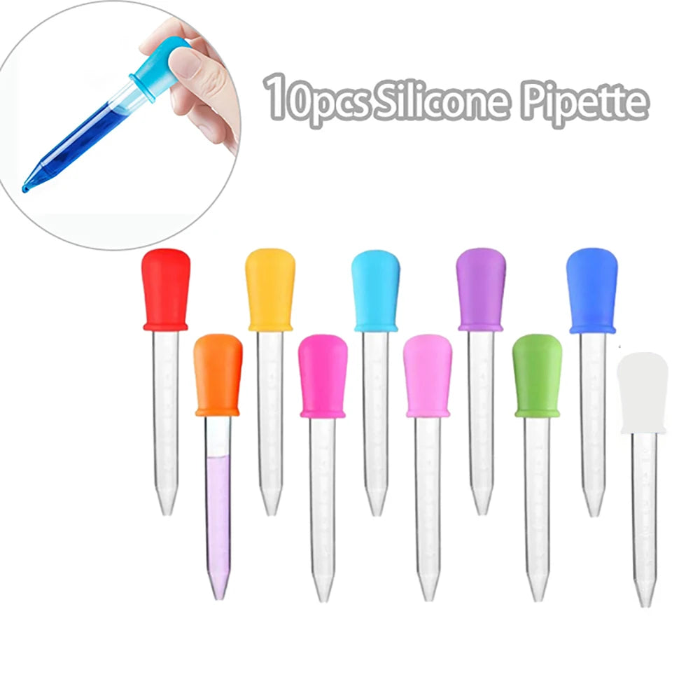 Silicone Plastic Pipette School Lab — Swuffy