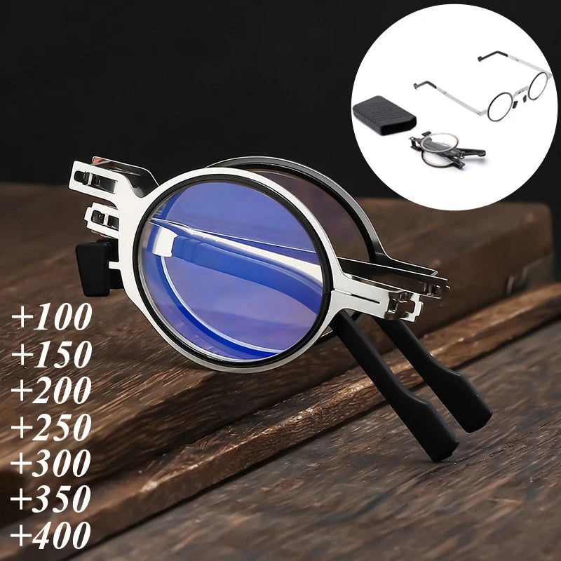 Folding Presbyopia Glasses Anti Blue — Swuffy
