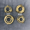 Brass Three Holes Ring Screw — Swuffy