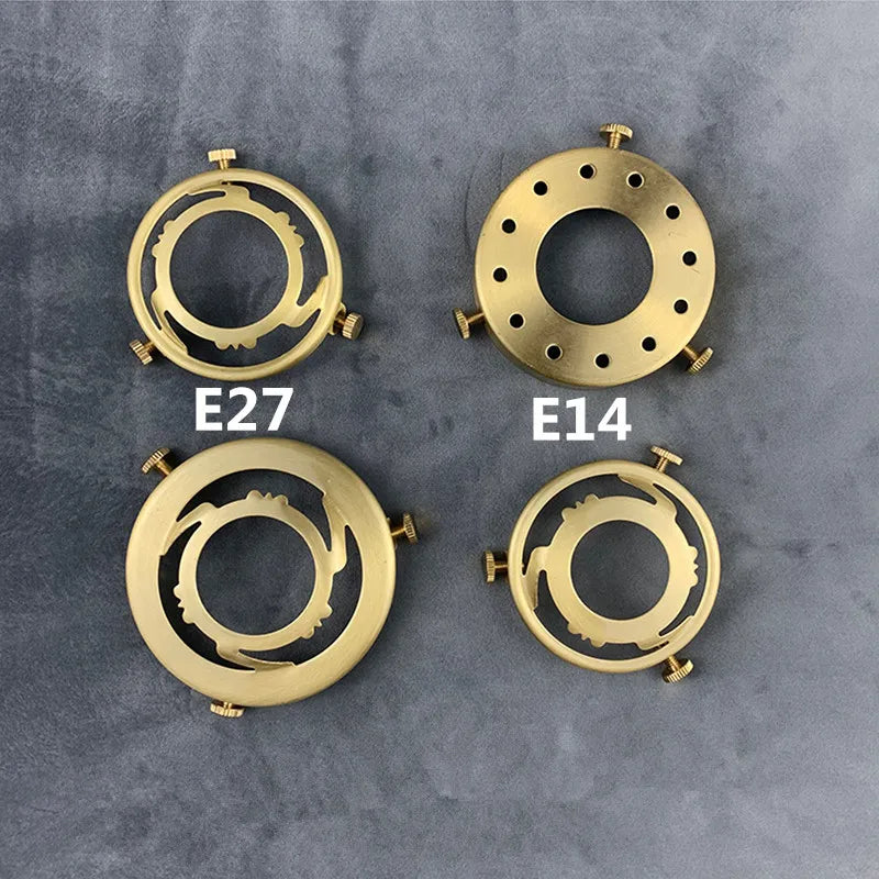 Brass Three Holes Ring Screw — Swuffy