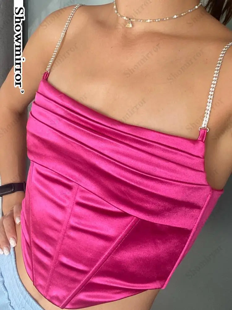 Showmirror Vintage Satin Diamond Straps — Swuffy