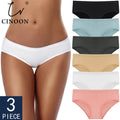Cinoon Panties Cotton Underwear Solid — Swuffy