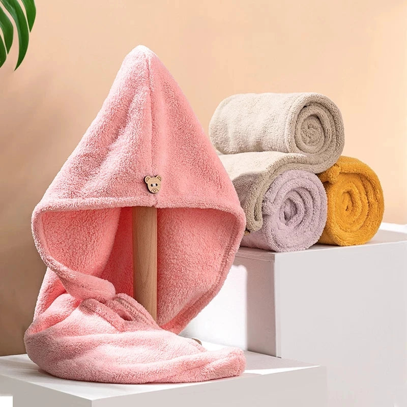 Microfiber Hair Towel Super Absorbent — Swuffy