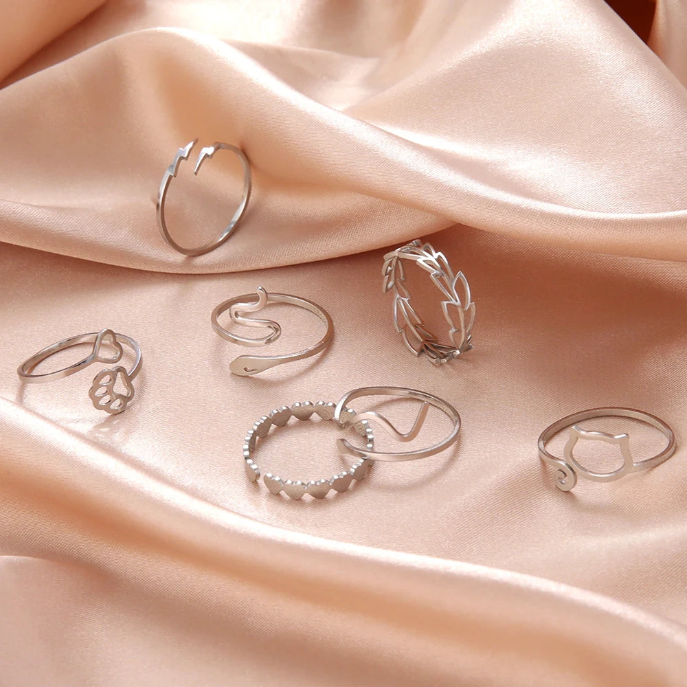 Skyrim Adjustable Ring Stainless Steel — Swuffy