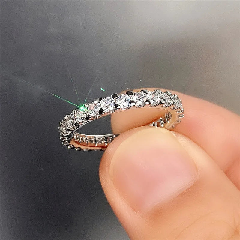 Huitan Trendy Thin Finger Rings — Swuffy