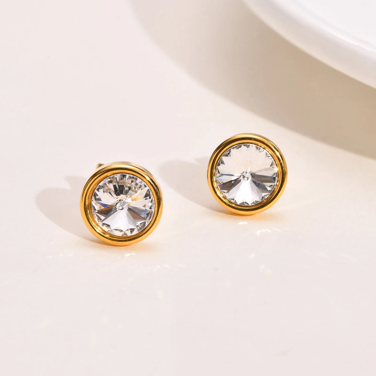 Aaa Cubic Zirconia Stud Earrings — Swuffy