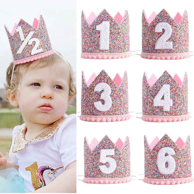 Birthday Party Hats Half Year — Swuffy