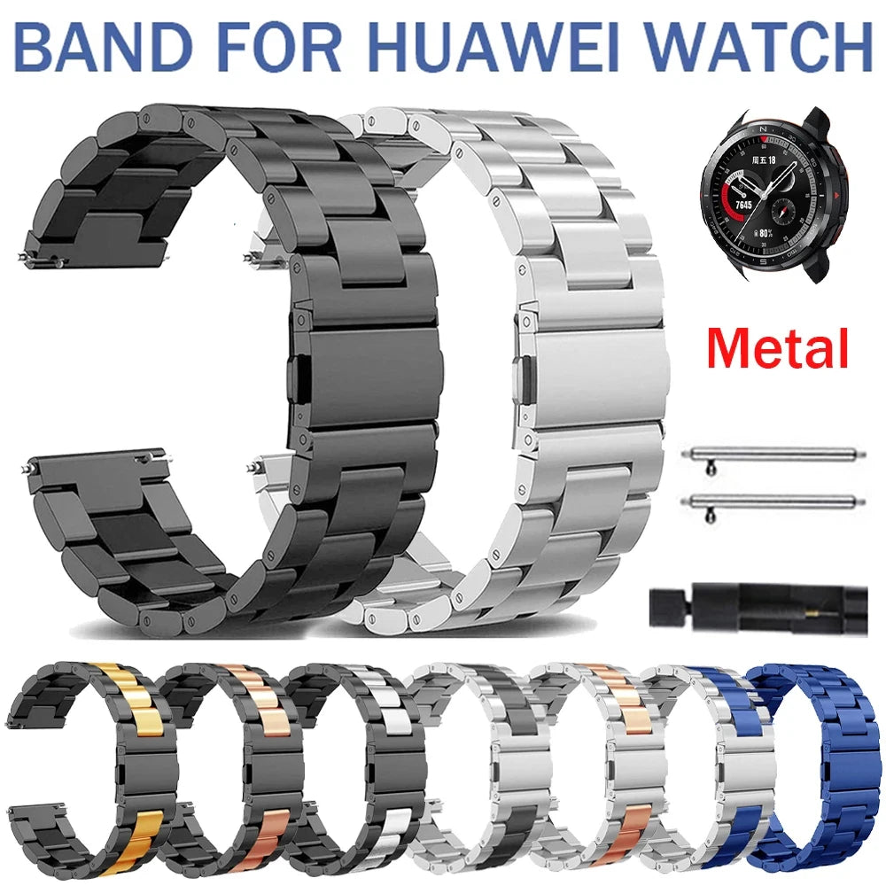 Huawei Watch Stainless Steel Strap — Swuffy