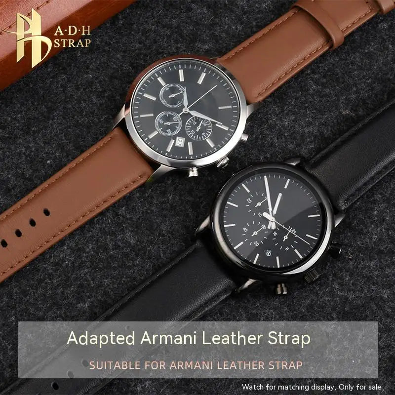 Calfskin Strap Soft Armani Leather — Swuffy