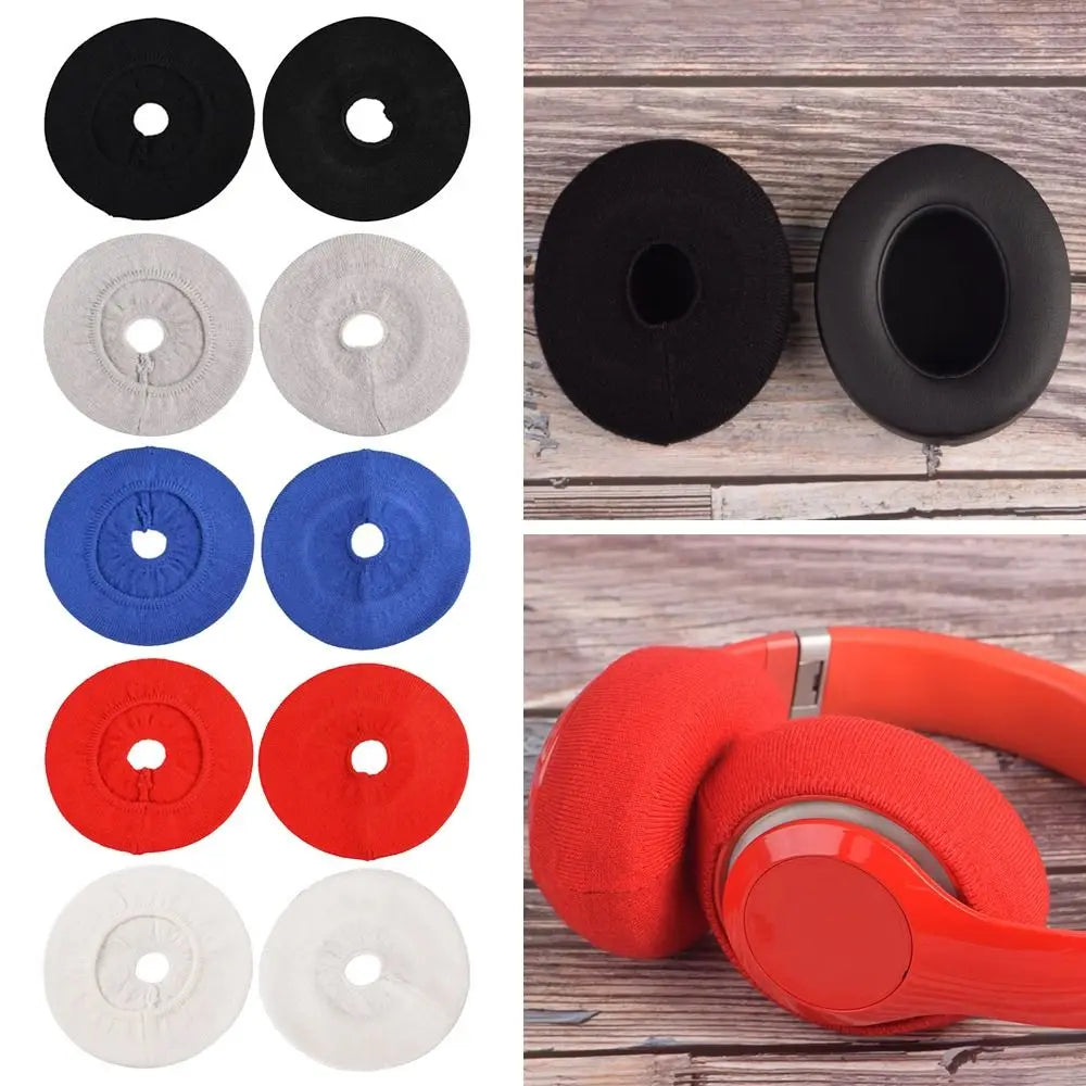 Knitted Fabric Earpad Covers Dustproof — Swuffy