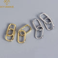 Xiyanike Silver Geometric Shaped Two — Swuffy