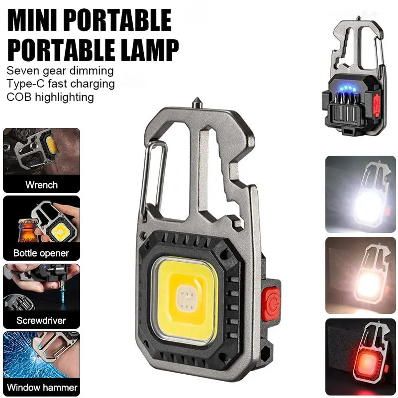 LED Keychain Flashlight Outdoor Camping — Swuffy