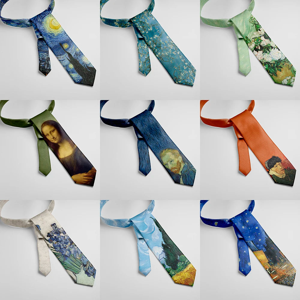 Van Gogh Fine Art Necktie — Swuffy