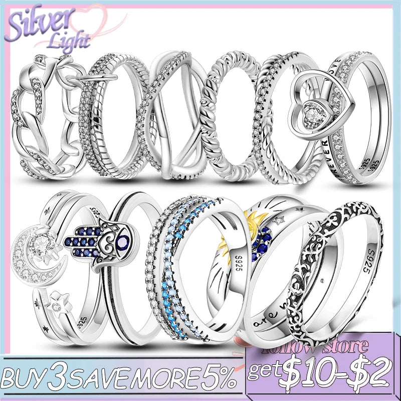 Sterling Silver Woman Ring Eternal — Swuffy