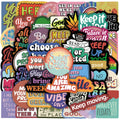 Graffiti Motivational Stickers Inspirational Phrase — Swuffy