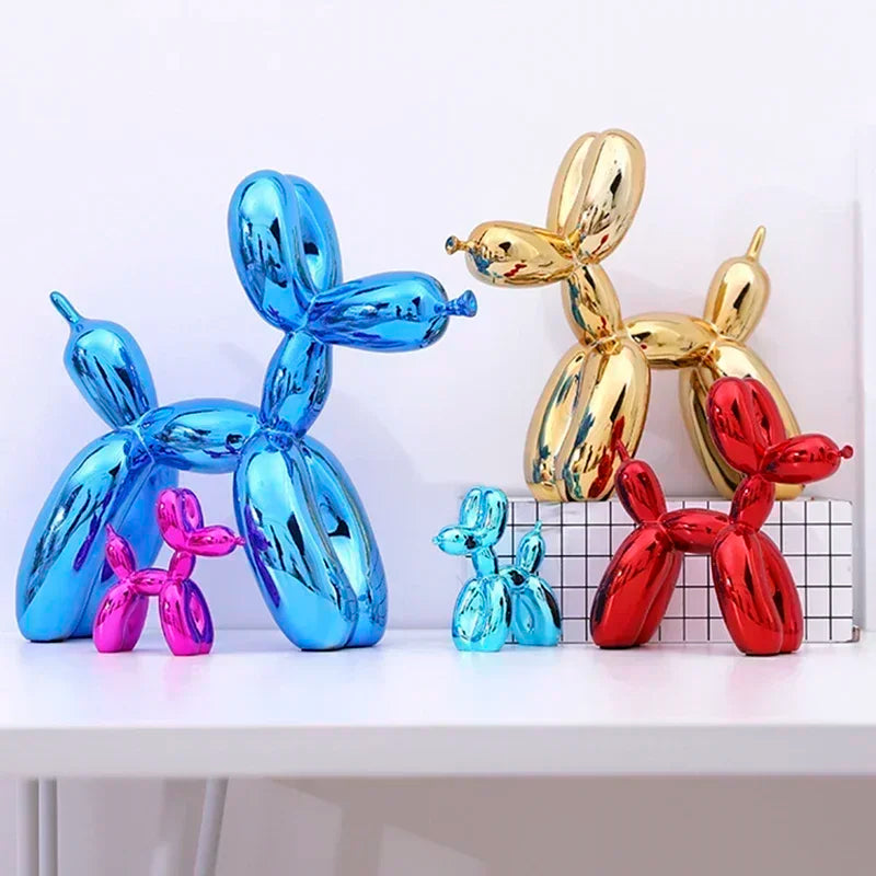 Resin Balloon Dog Sculpture Home — Swuffy