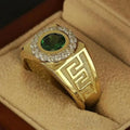 Classic Gold Ring Luxurly Inlaid — Swuffy