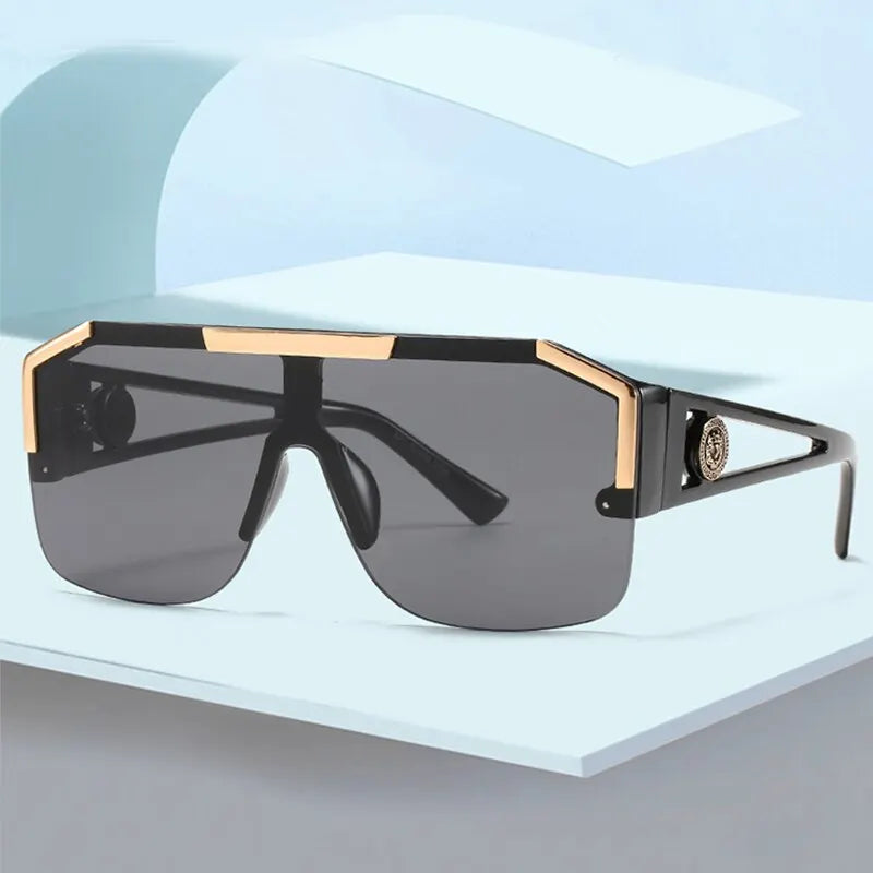 Oversized Square Sunglasses Sports Driving — Swuffy