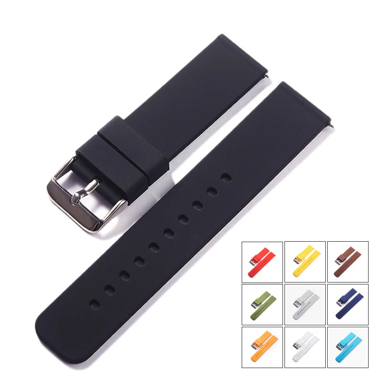 Silicone Strap Quick Release Watch — Swuffy