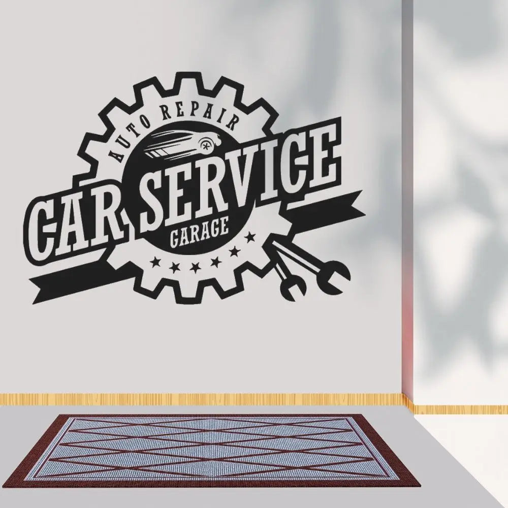 Car Service Wall Stickers Auto — Swuffy