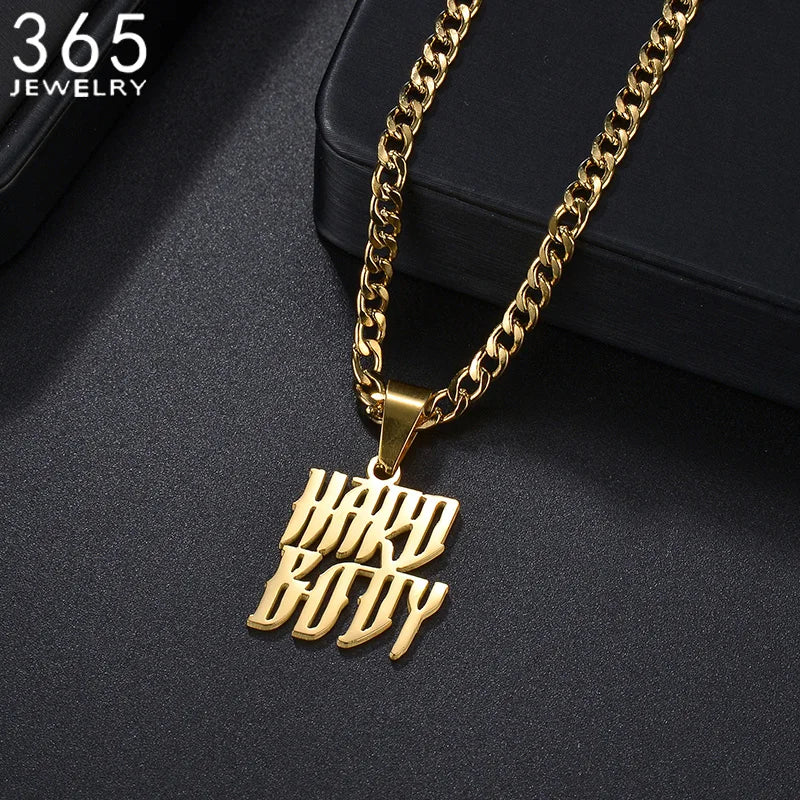 Custom Rows Names Necklace Cuban — Swuffy