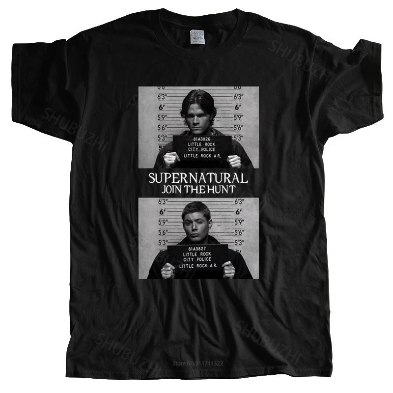 Cotton Tshirt Summer Tops Supernatural — Swuffy