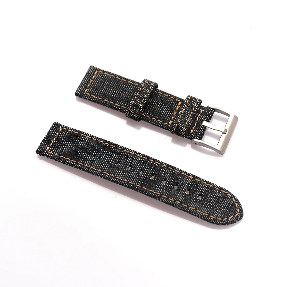 Denim Quick-Release Watch Strap — Swuffy