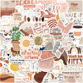 Retro Bohemian Art Stickers Aesthetic — Swuffy