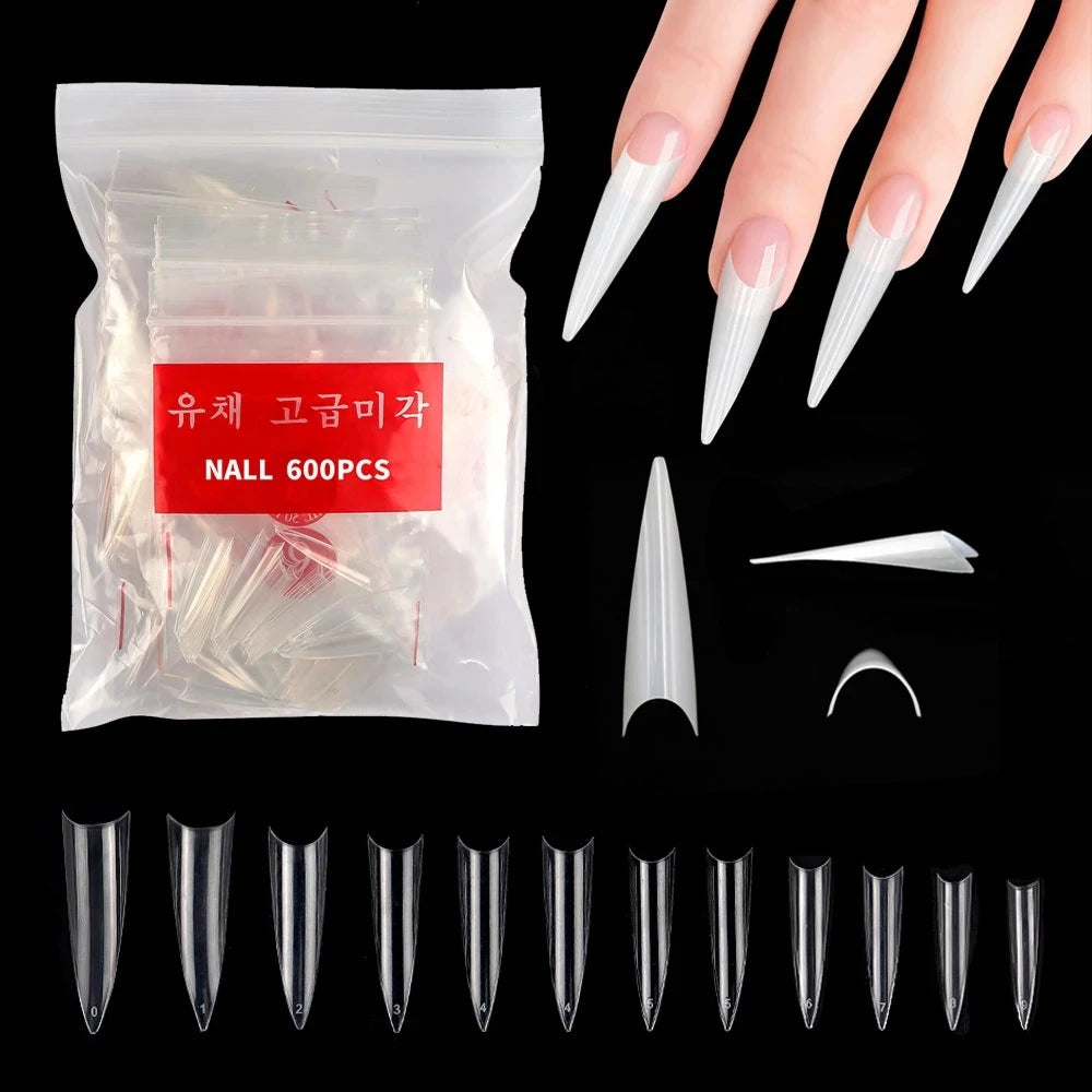 Stiletto Nail Tips Set — Swuffy