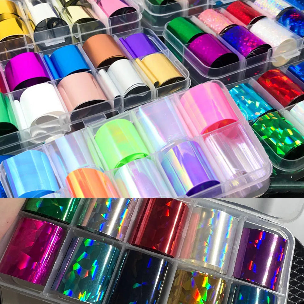 Rolls Nail Transfer Foil Paper — Swuffy